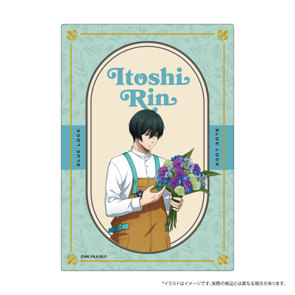 ブルーロック_ふわふわブランケット 糸師 凛(お花屋さん)