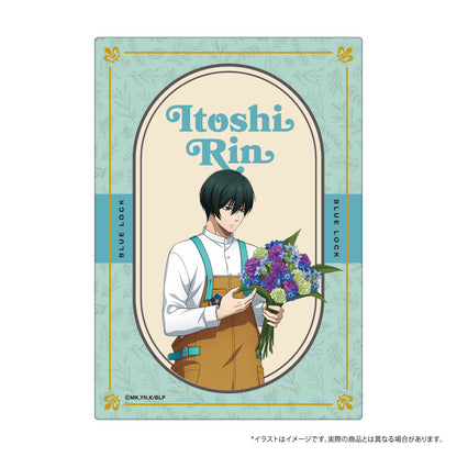 ブルーロック_ふわふわブランケット 糸師 凛(お花屋さん)