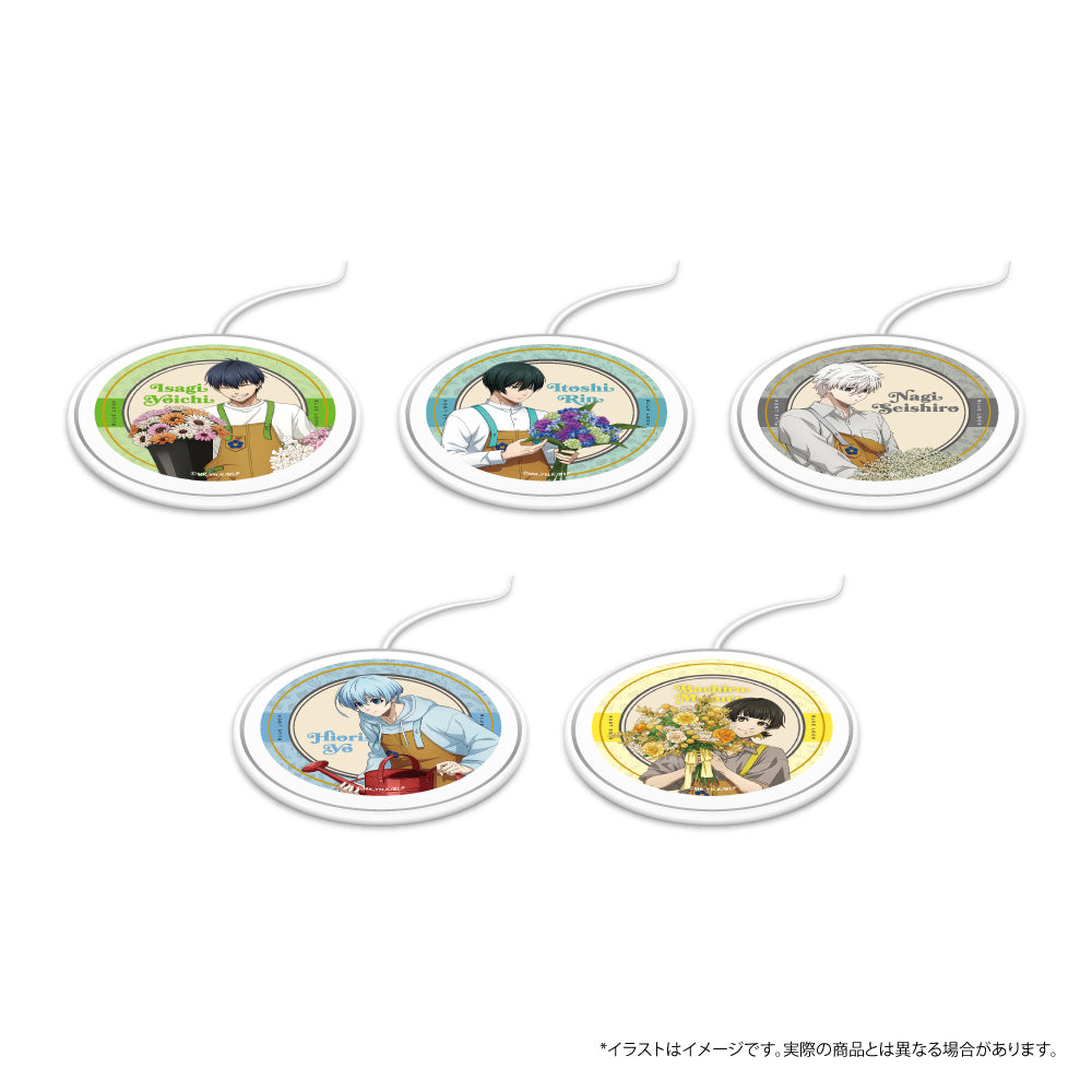 ブルーロック_ワイヤレス充電器 氷織 羊(お花屋さん)	