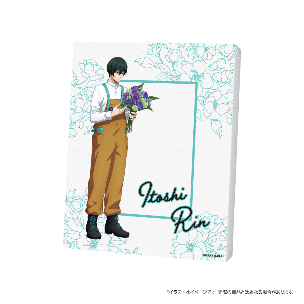 ブルーロック_アートボード(キャンバス) 糸師 凛(お花屋さん)