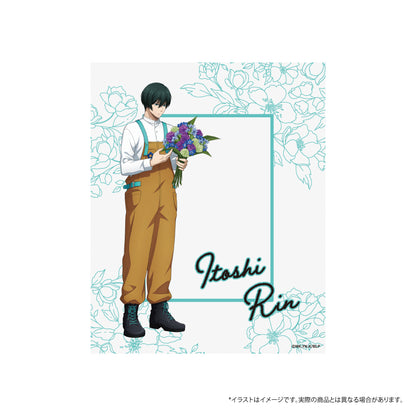 ブルーロック_アートボード(キャンバス) 糸師 凛(お花屋さん)