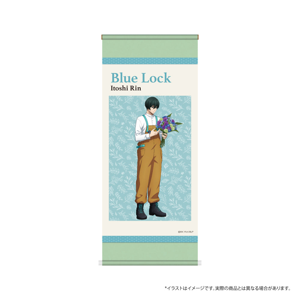 ブルーロック_ミニ掛け軸 糸師 凛(お花屋さん)