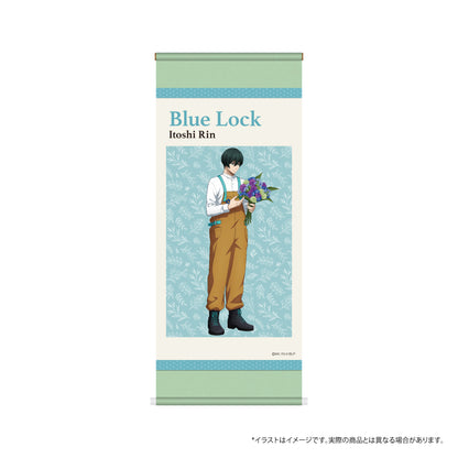 ブルーロック_ミニ掛け軸 糸師 凛(お花屋さん)