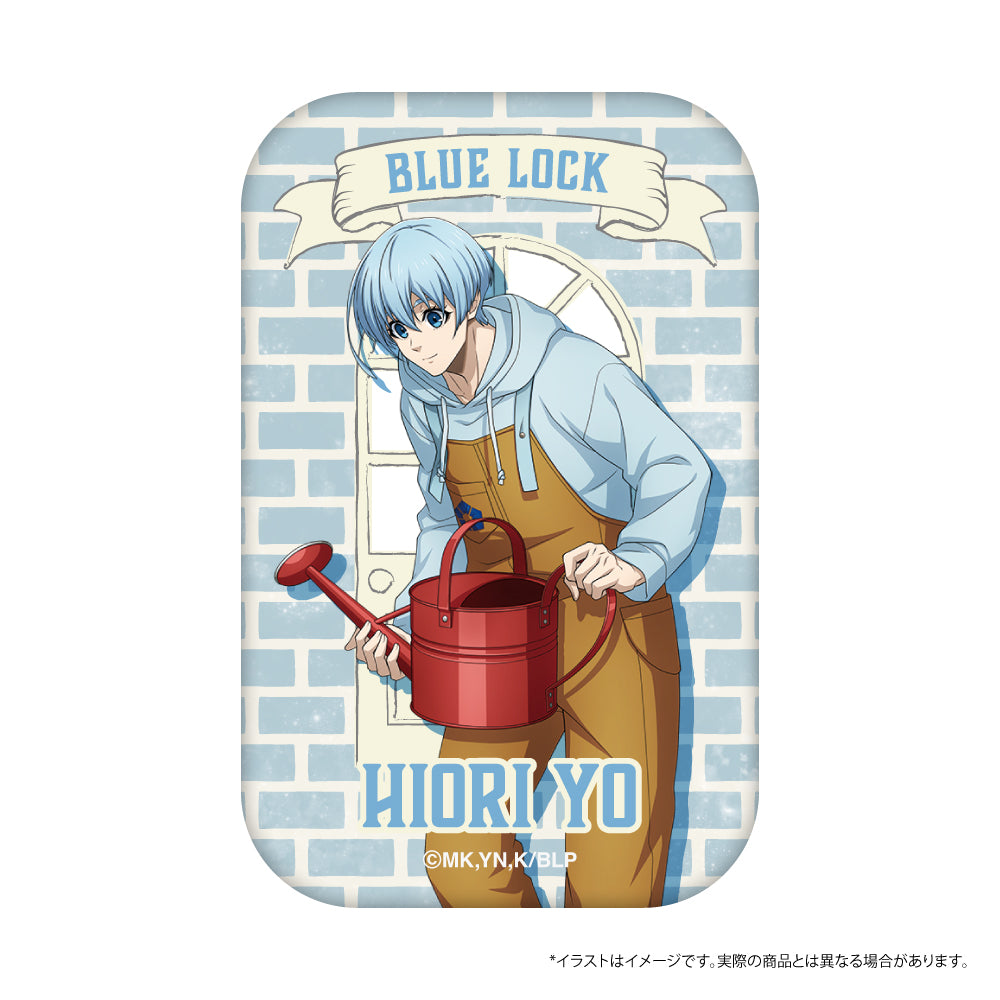 ブルーロック_スクエア缶バッジ 氷織 羊(お花屋さん)