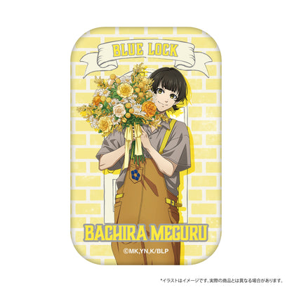 ブルーロック_スクエア缶バッジ 蜂楽 廻(お花屋さん)