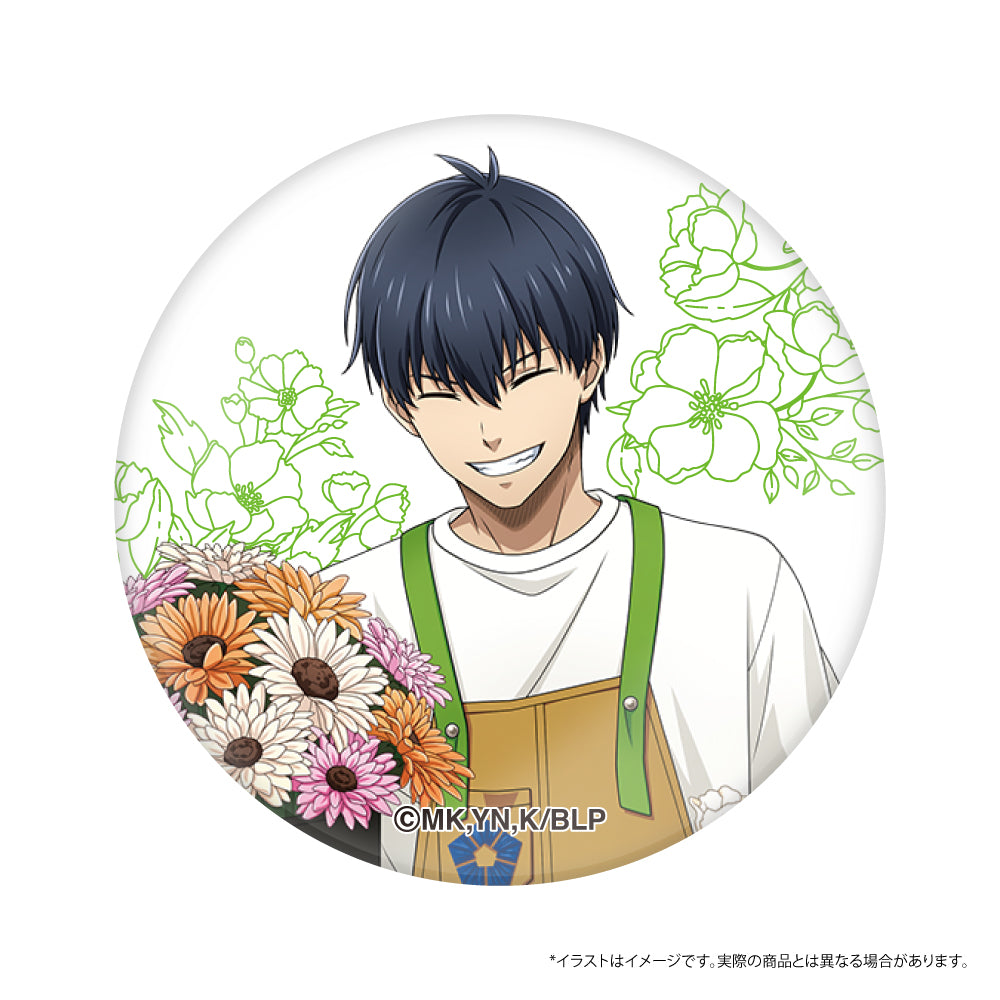 ブルーロック_ガラスマグネット 潔 世一(お花屋さん)