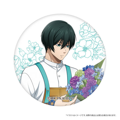 ブルーロック_ガラスマグネット 糸師 凛(お花屋さん)