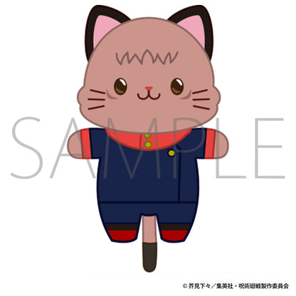 呪術廻戦　第2期_withCATアイマスク付きミニぬいぐるみキーホルダー／虎杖 悠仁