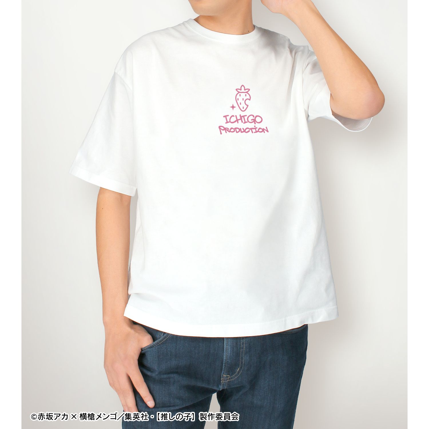 【推しの子】_描き下ろし ルビー ショッピングver. 着用BIGシルエットTシャツユニセックス