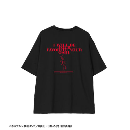 【推しの子】_描き下ろし 有馬かな ショッピングver. 着用BIGシルエットTシャツユニセックス