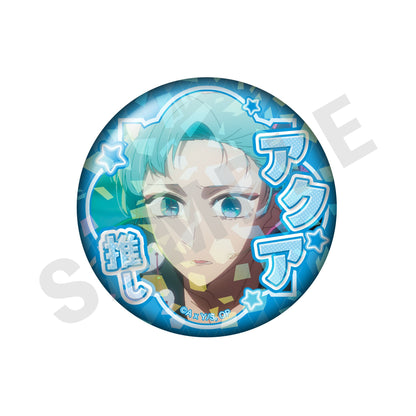 【推しの子】_～favorite series～　トレーディングホログラム推し缶バッジ vol.2（アクア/全8種）） 【OPP／8個入り】