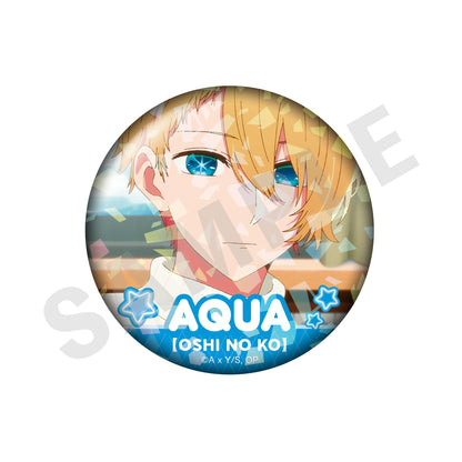 【推しの子】_～favorite series～　トレーディングホログラム推し缶バッジ vol.2（アクア/全8種）） 【OPP／8個入り】