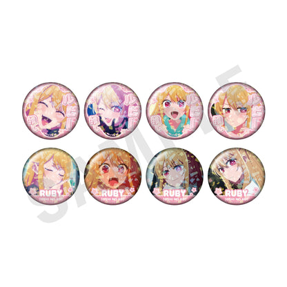 【推しの子】_～favorite series～　トレーディングホログラム推し缶バッジ vol.2（ルビー/全8種）） 【OPP／8個入り】