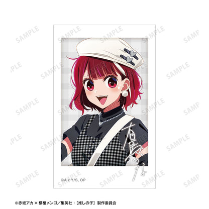 【推しの子】_描き下ろし 有馬かな ロックバンドver. インスタントカメラ風イラストカード2枚セット