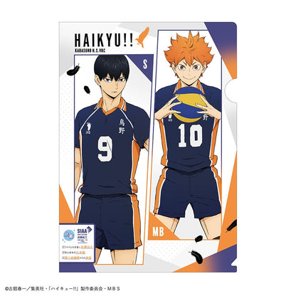 ハイキュー!!_抗菌A4シングルクリアファイル(烏野高校)