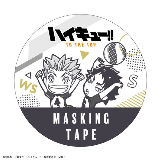ハイキュー!!_マスキングテープ(梟谷学園高校/キャラ）