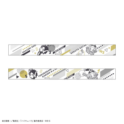 ハイキュー!!_マスキングテープ(梟谷学園高校/キャラ）