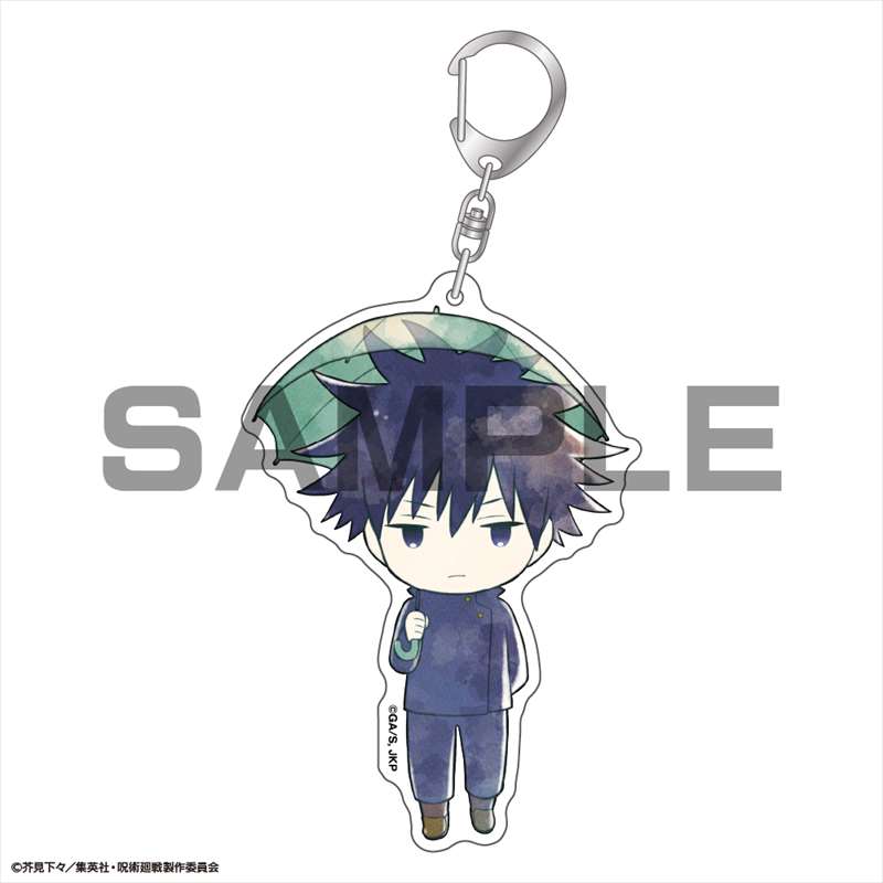 呪術廻戦_傘っこ_アクリルキーホルダー_伏黒恵